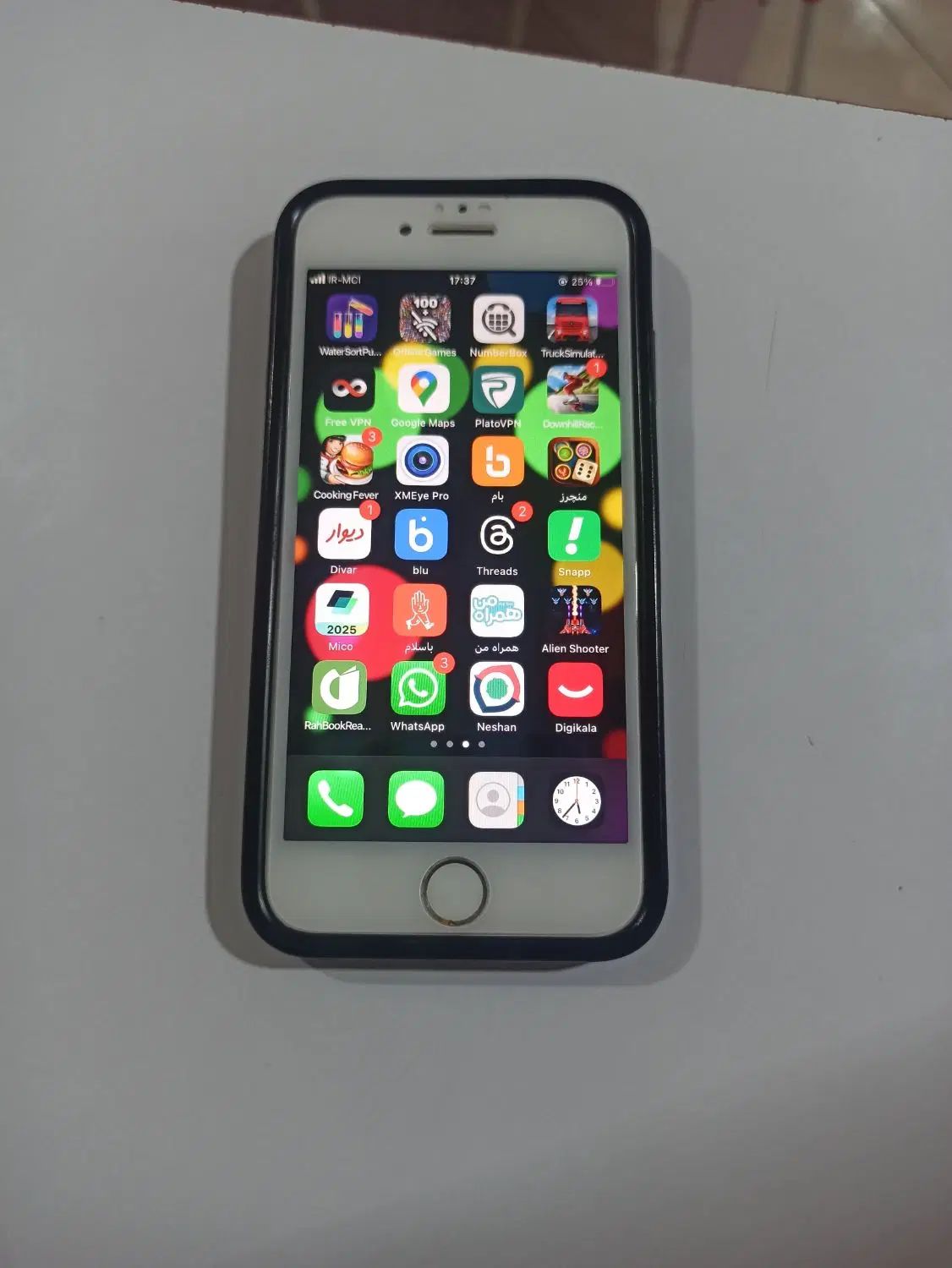 اپل iPhone 7 با حافظهٔ ۱۲۸ گیگابایت|موبایل|مشهد, کوی سیدی|دیوار