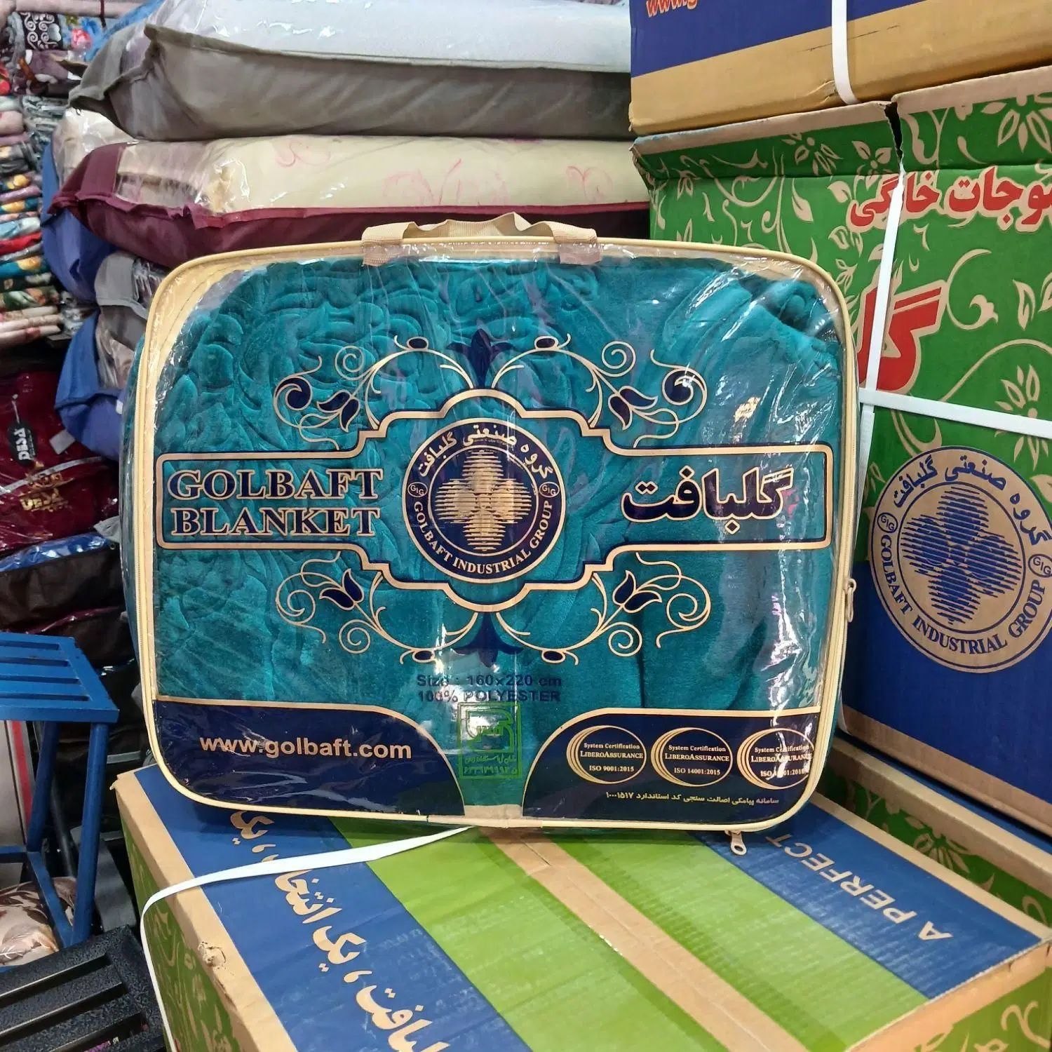 پتو گلبافت|رختخواب، بالش، پتو|اصفهان, شمس آباد|دیوار