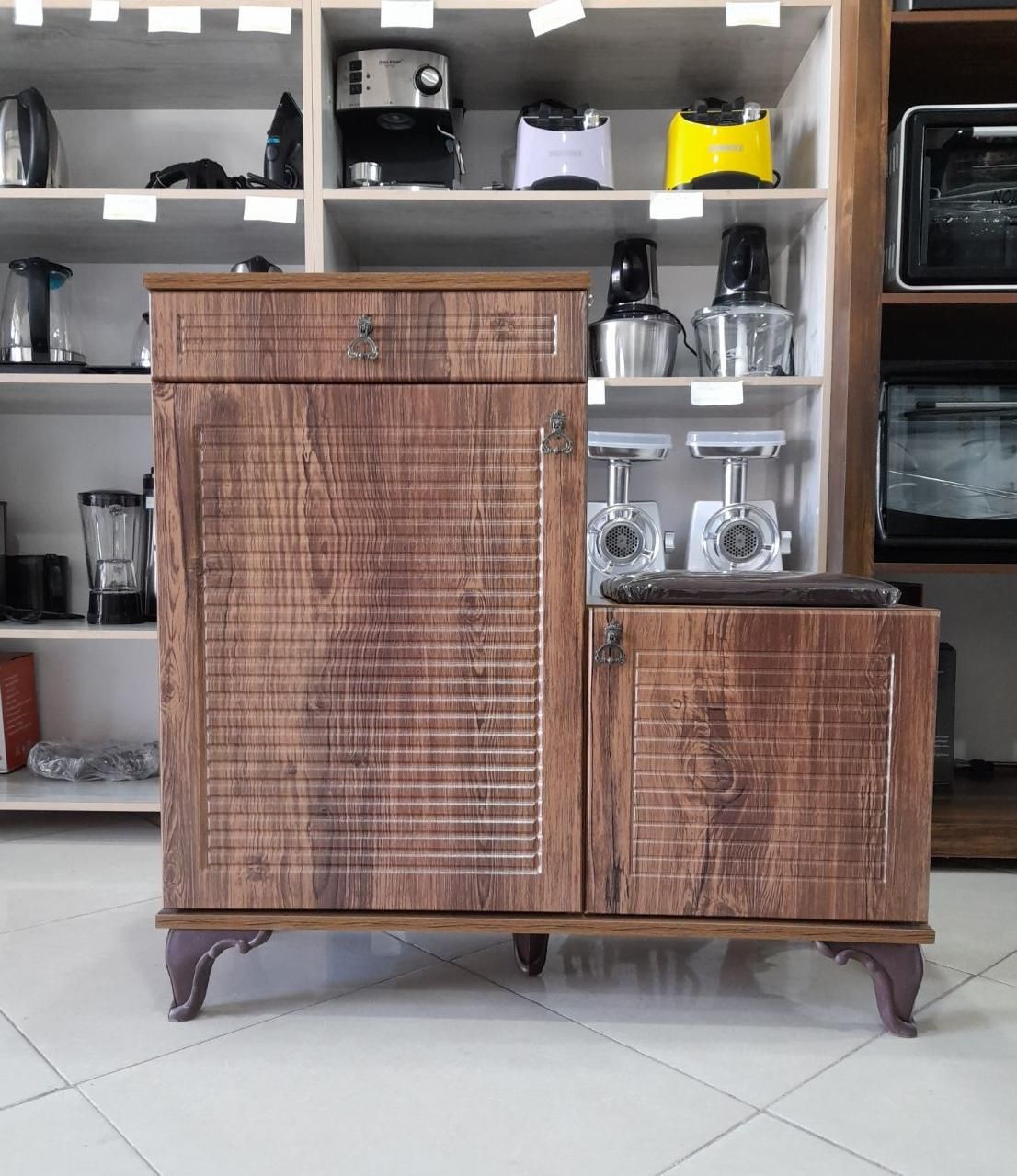 جاکفشی وکیوم نشیمن دار ال اثاث مارکت|جاکفشی، کمد، دراور|سیرجان, |دیوار