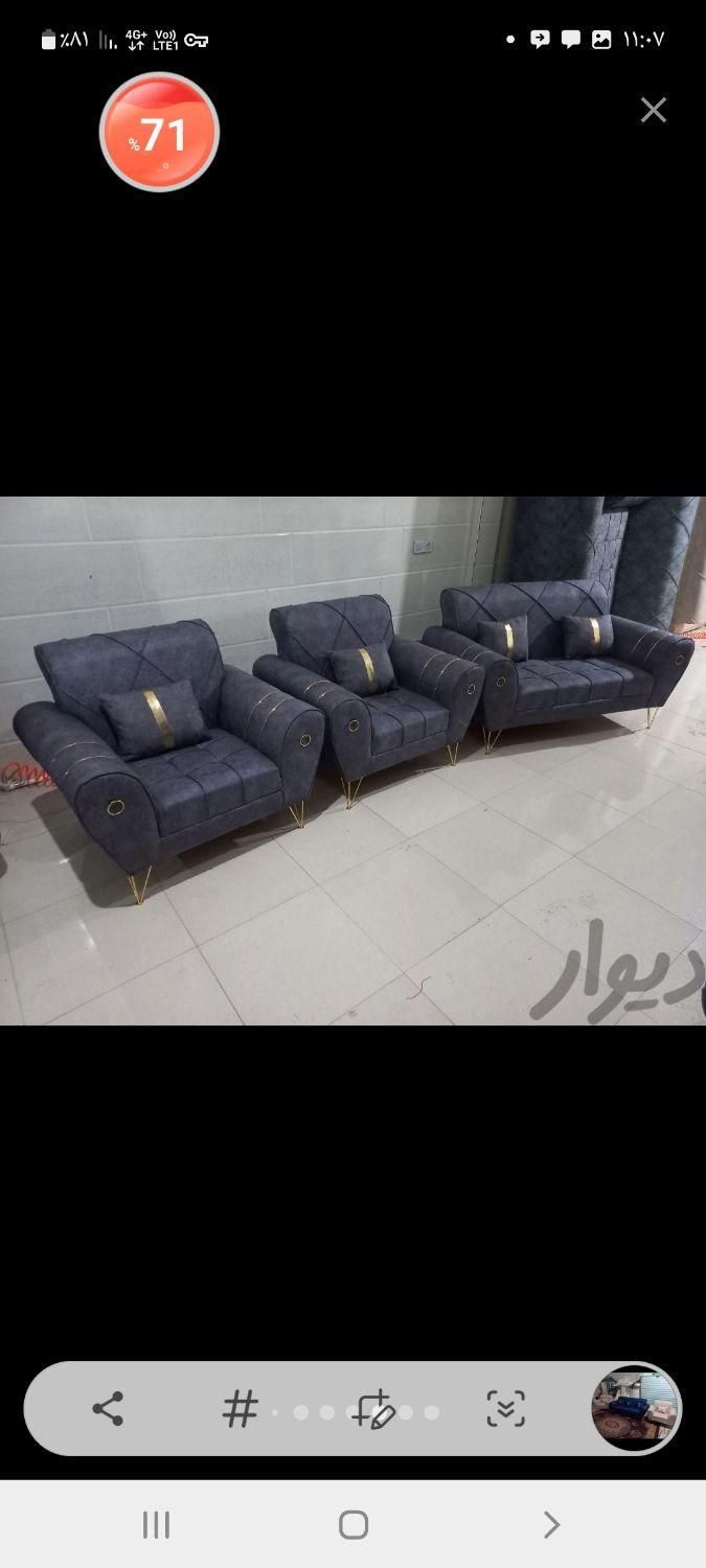 مبل مبل راحتی|مبلمان خانگی و میز عسلی|گلستان (تهران), |دیوار