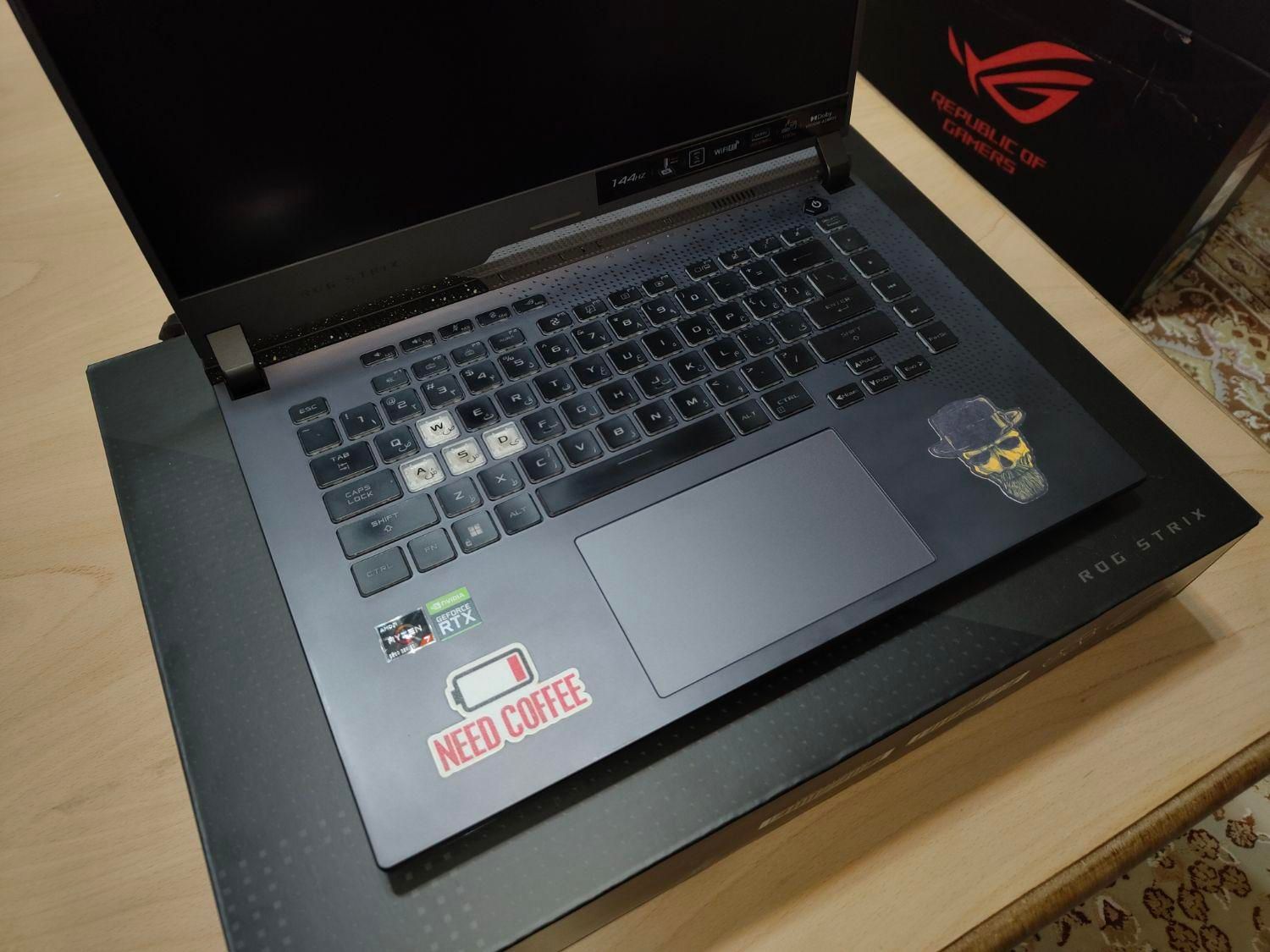 لپ تاپ گیمینگ ASUS ROG G513rc|رایانه همراه|آبادان, |دیوار