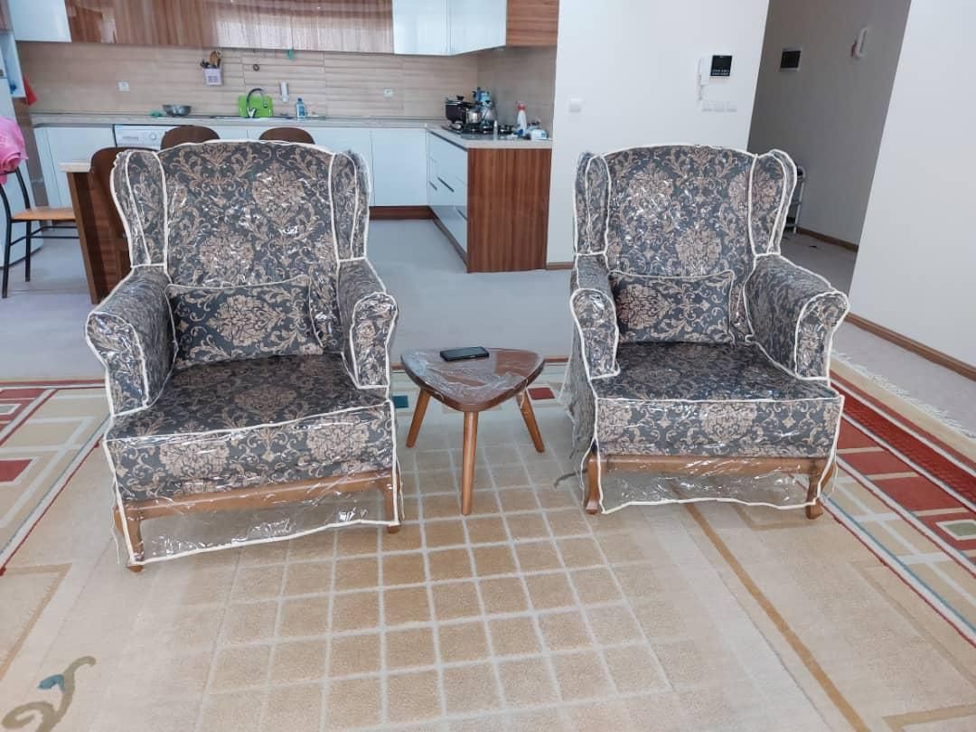 کاور مبل طلقی و پارچه ای و کشی و ژلاتینی|خدمات پیشه و مهارت|کرج, کوی امامیه|دیوار