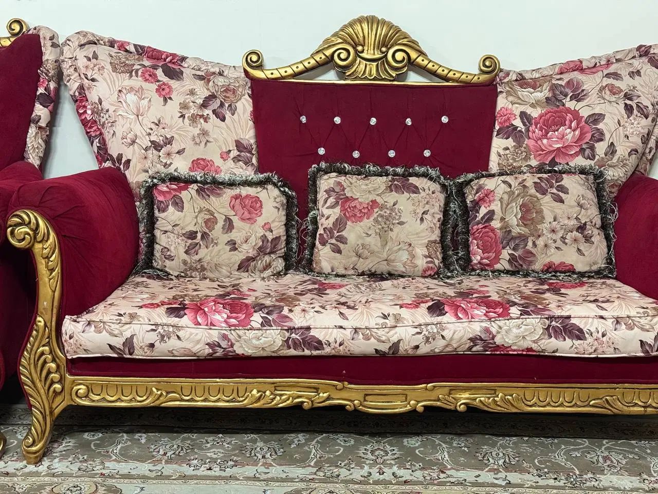مبل استیل هفت نفره +میز ناهارخوری چهارنفره|مبلمان خانگی و میز عسلی|تهران, تسلیحات|دیوار