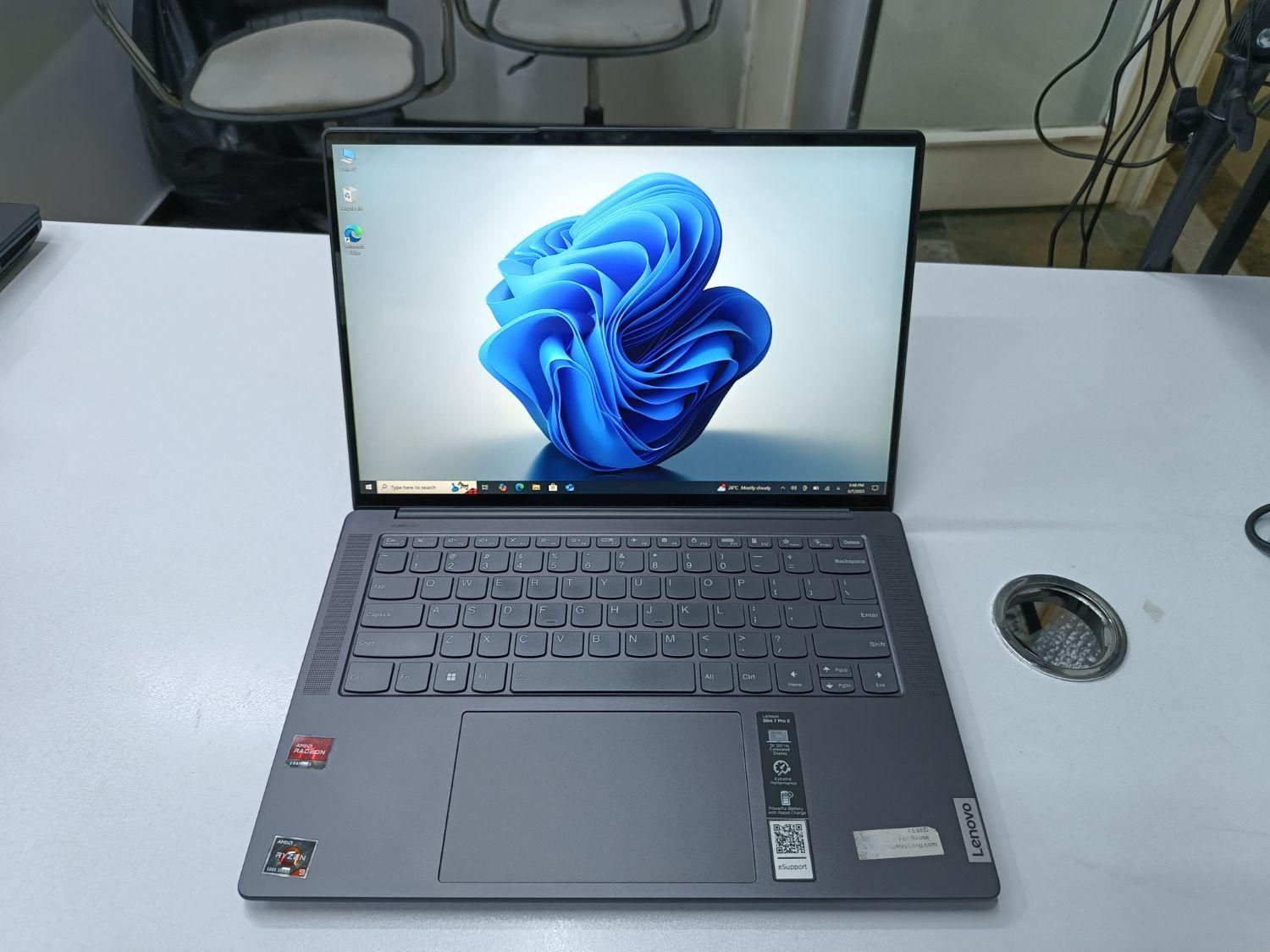 Lenovo Yoga Slim 7 Pro X ابر لپ تاپ RTX 3050|رایانه همراه|تهران, میدان ولیعصر|دیوار