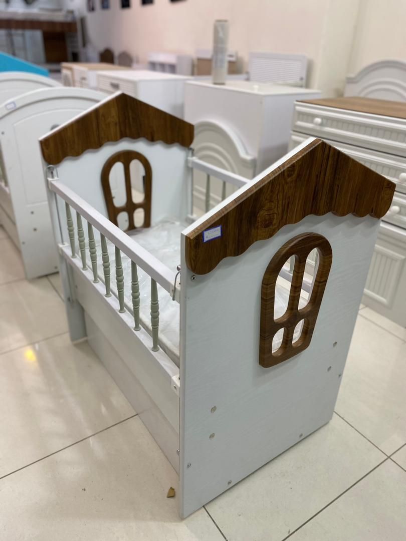 تخت کودک/دو منظوره/ گهواره ای|تخت و سرویس خواب|قشم, |دیوار