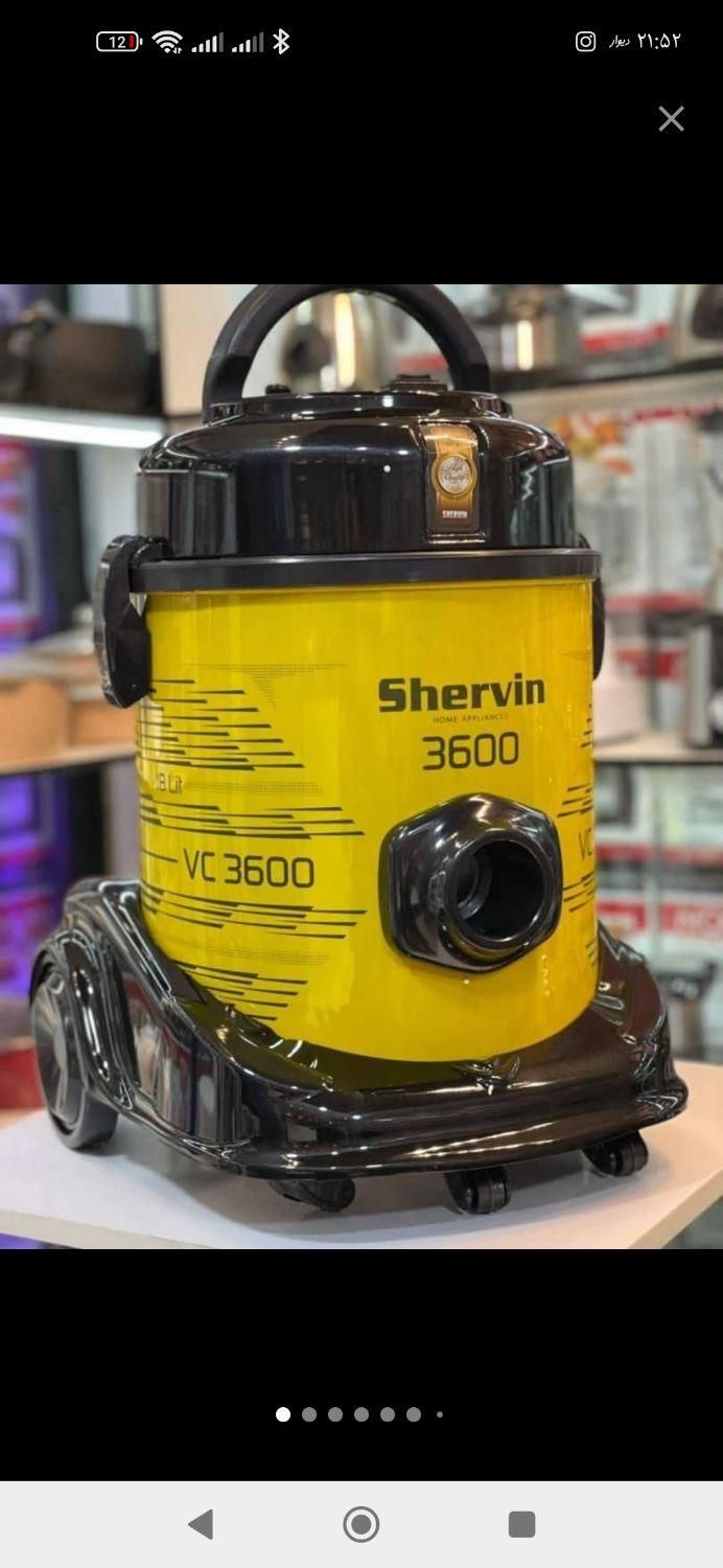 جارو سطلی ۹۰۰۰گابریلاو3600و3200شروین وسرانزو|جاروبرقی، جارو شارژی، بخارشو|بروجرد, |دیوار