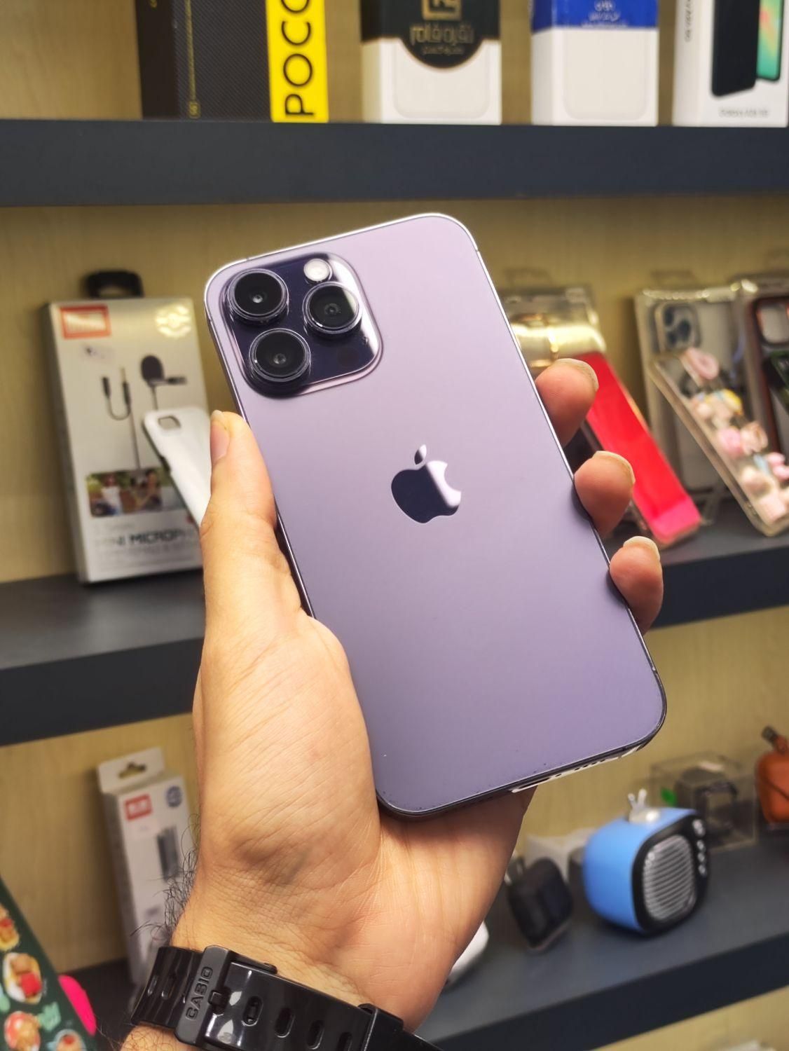 اپل iphone 14 Pro Max با حافظهٔ ۲۵۶ ZA|موبایل|قم, عمار یاسر|دیوار