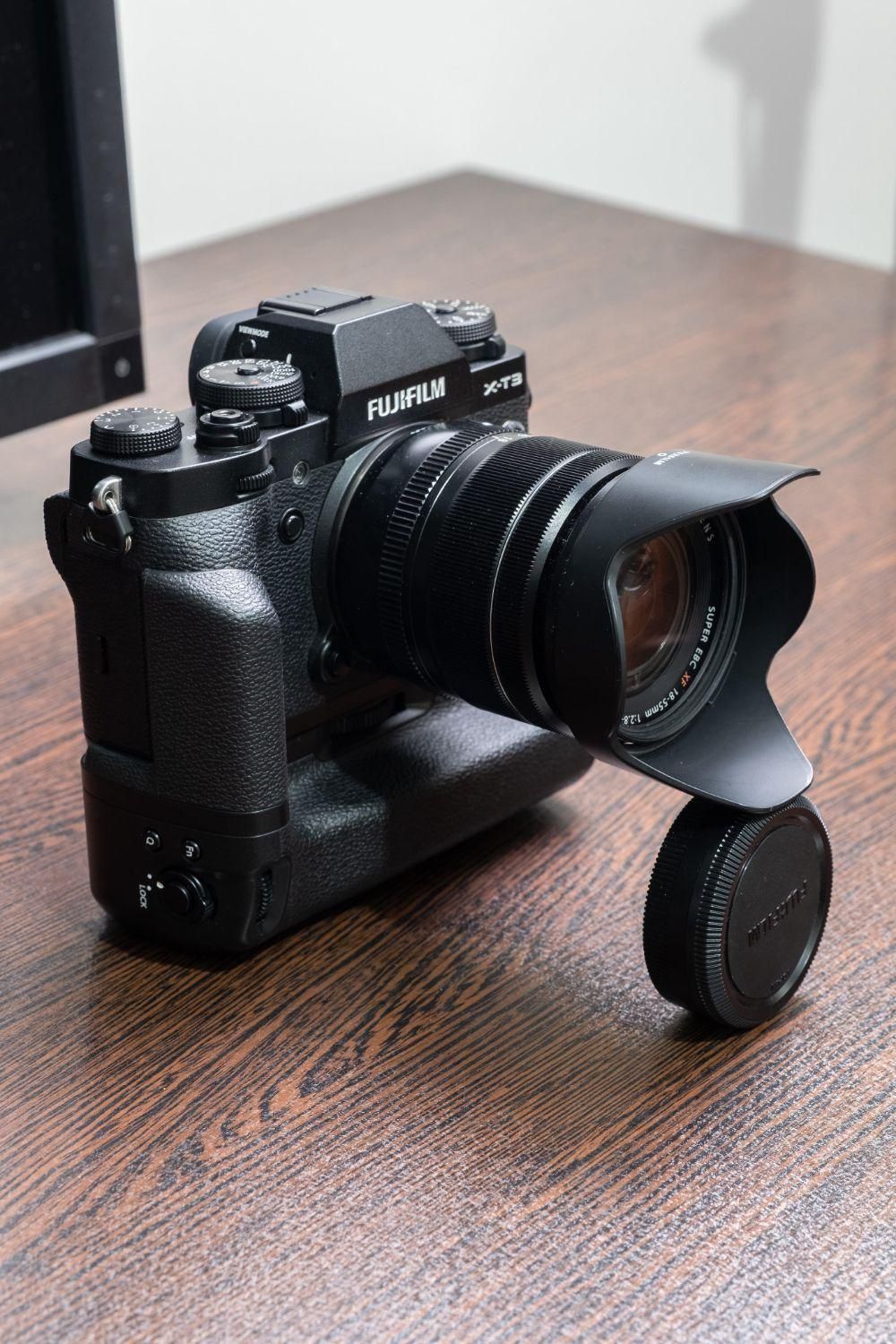 دوربین فوجی Fujifilm x-t3+ لنز xf18-55 +باتری گریپ|دوربین عکاسی و فیلم‌برداری|تهران, لویزان|دیوار