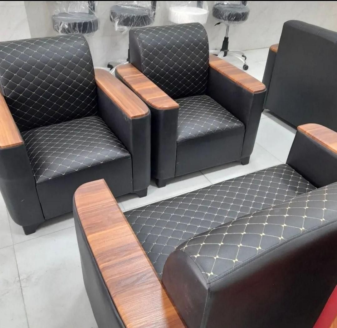 نیم ست اداری/چرم آلگرو/مبلمان اداری|دفتر کار|تهران, یافت آباد جنوبی|دیوار