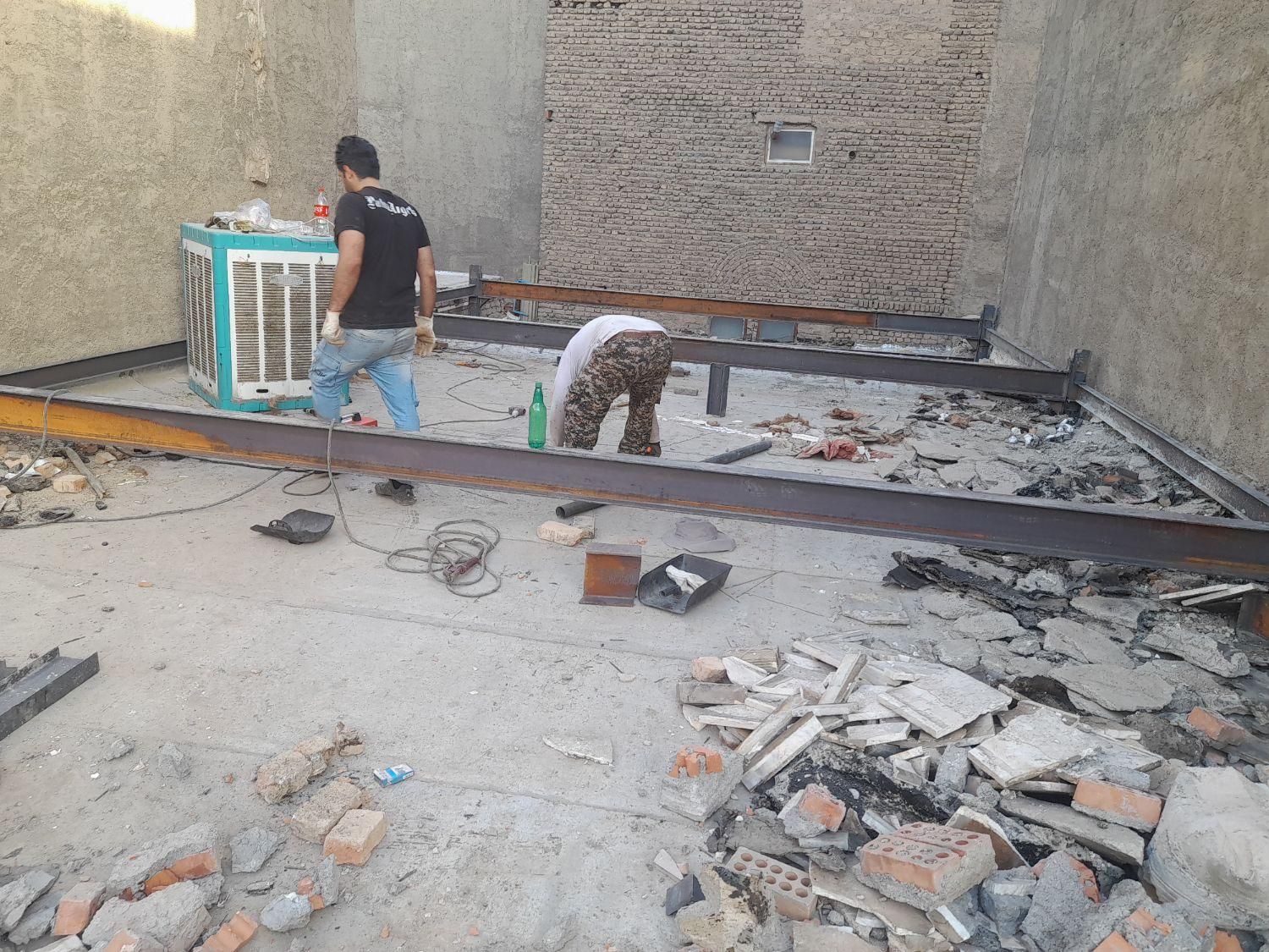 جوشکاری اسکلت فلزی|خدمات پیشه و مهارت|اسلامشهر, شهرک قائمیه|دیوار