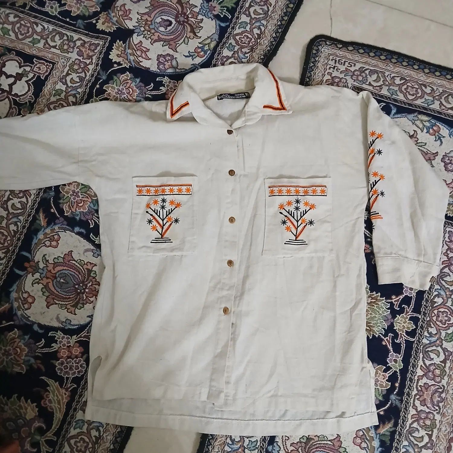مانتو رنگ نارنجی و سبز|لباس|کرج, عظیمیه|دیوار