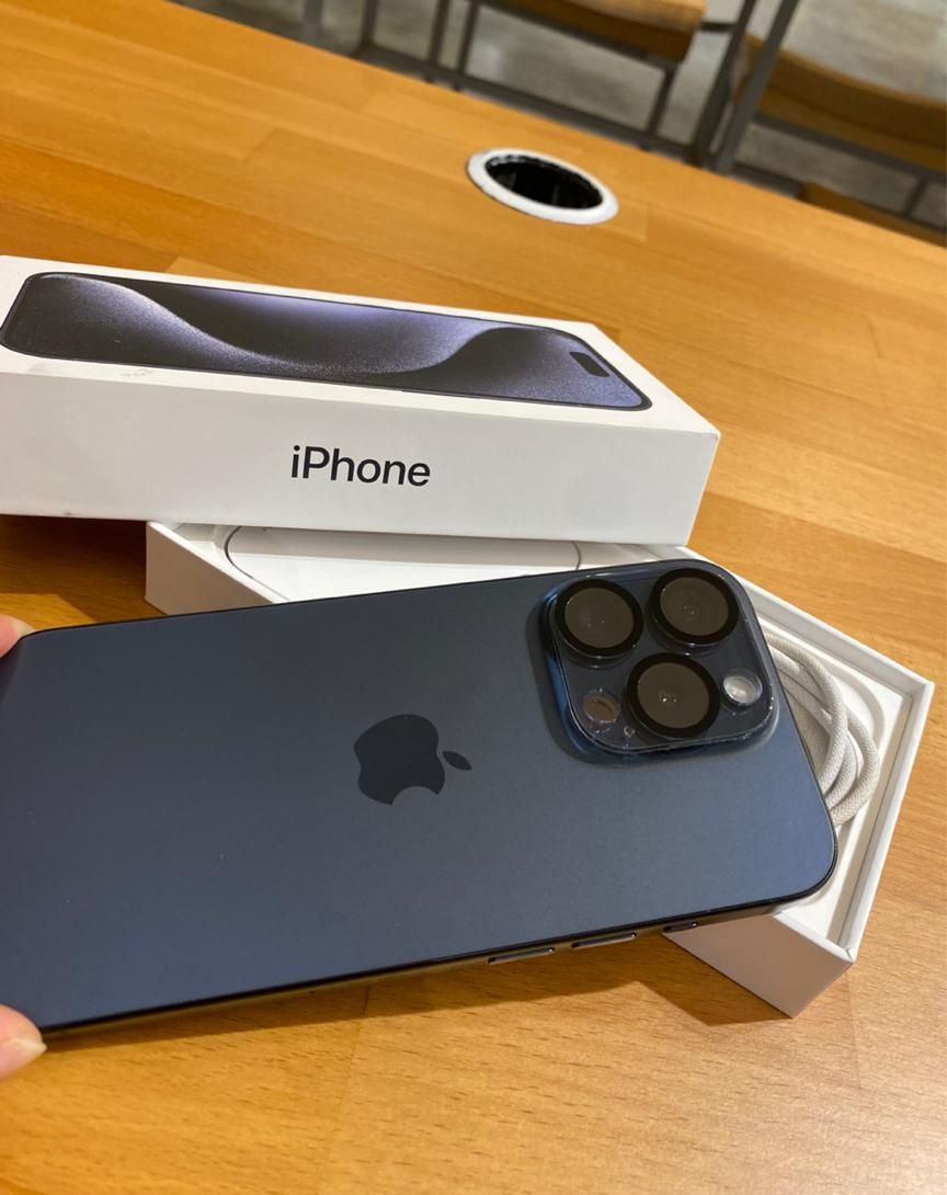اپل iPhone 15 Pro با حافظهٔ ۱۲۸ گیگ ریجستر شده|موبایل|تهران, زعفرانیه|دیوار