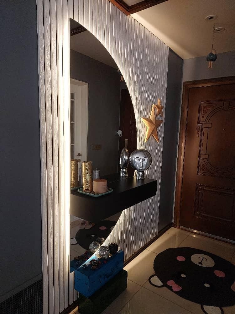 اینه نیم دایره بک لایت|آینه|تهران, صادقیه|دیوار