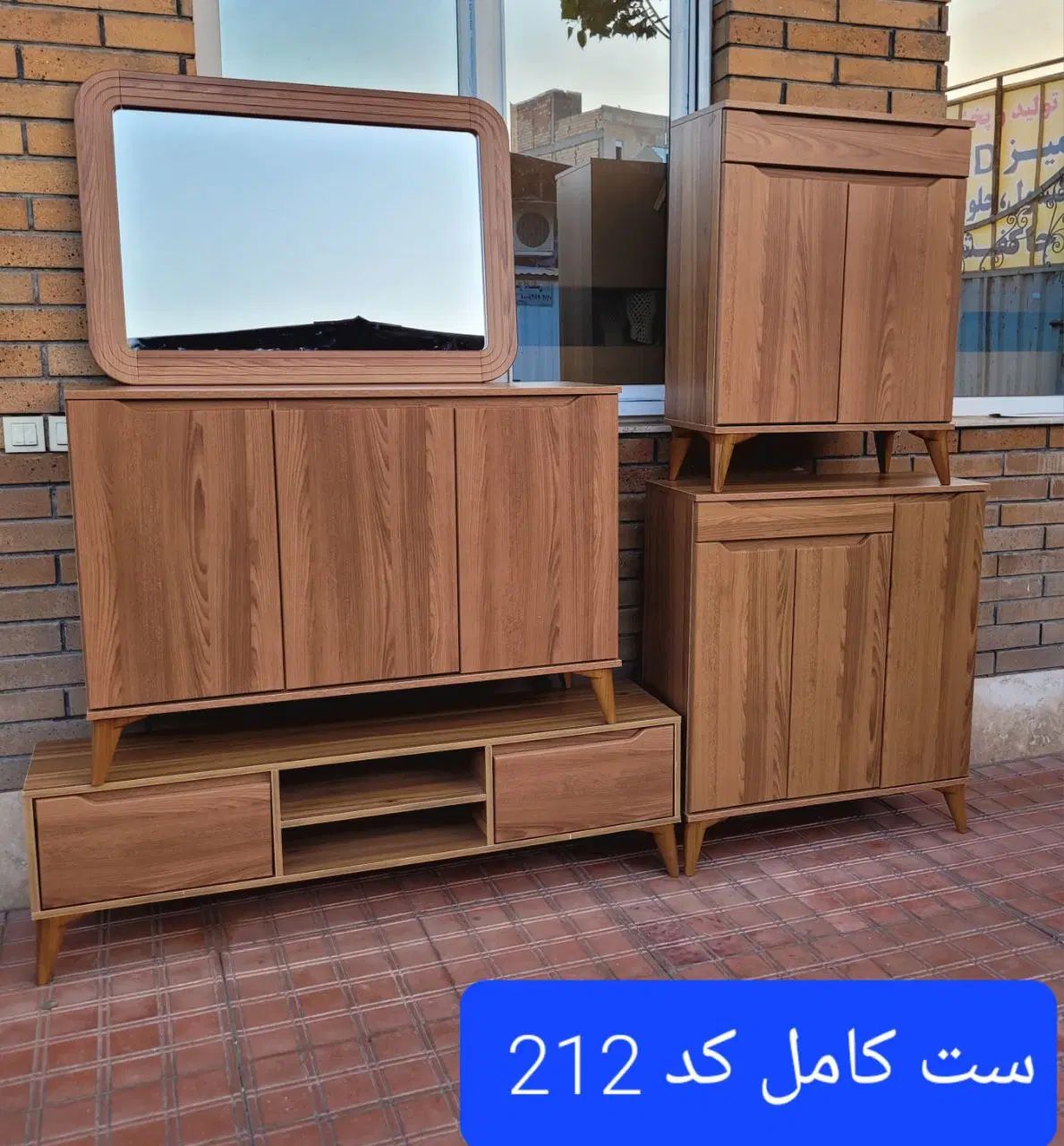 میز تی وی و کنسول اینه جدید|بوفه، ویترین، کنسول|کرج, پیشاهنگی|دیوار