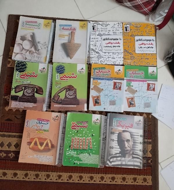 کتاب تست|کتاب و مجله آموزشی|تهران, شهرک شهید باقری|دیوار