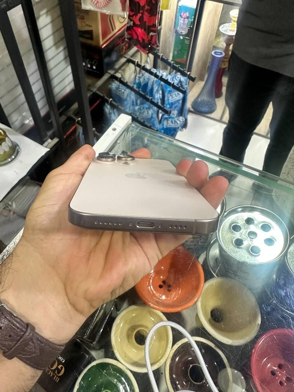 iphone 16 pro max titaniom desiry|موبایل|قم, باجک دو|دیوار