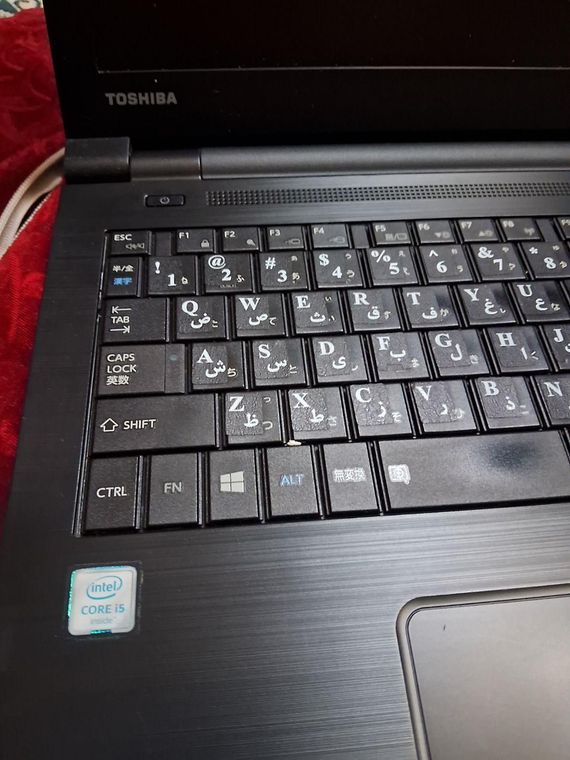 لپ تاپ توشیبا ژاپنی core i5 با گرافیک hd|رایانه همراه|قم, امامزاده ابراهیم|دیوار