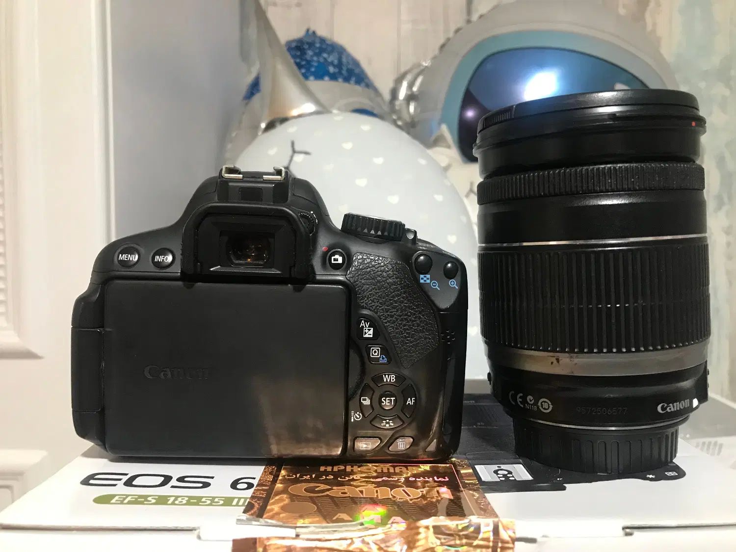 دوربین عکاسی حرفه‌ای Canon 650D همراه با لوازم|دوربین عکاسی و فیلم‌برداری|رشت, توشیبا|دیوار