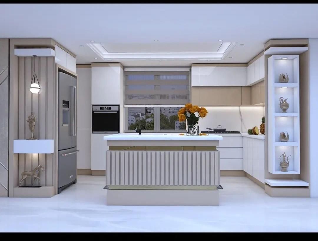 اجرای کابینت و کمد دیواری تی ویروم ام دی اف|جاکفشی، کمد، دراور|امیدیه, |دیوار