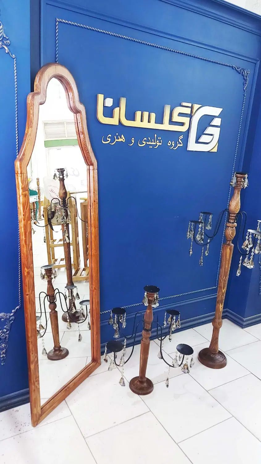 شمعدون شمعدون چوبی شمعدون کنارسالنی|صنایع دستی و سایر لوازم تزئینی|مشهد, نوید|دیوار