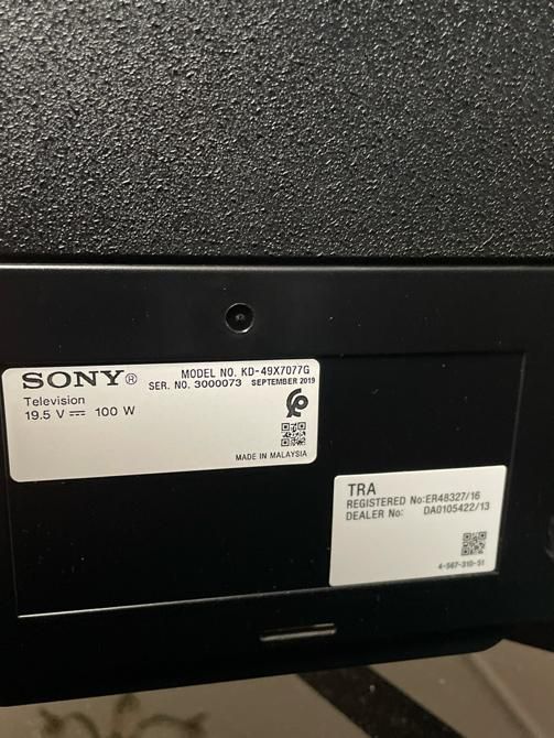 تلوزیون SONY|تلویزیون و پروژکتور|آستارا, |دیوار