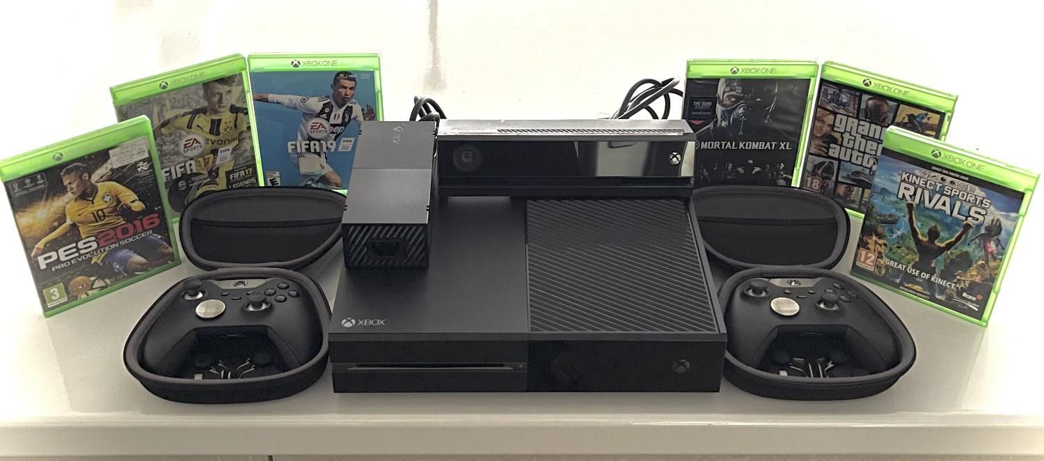 Xbox One Elite+Kinectایکس باکس وان الیت2دسته+کینکت|کنسول، بازی ویدئویی و آنلاین|تهران, مرزداران|دیوار