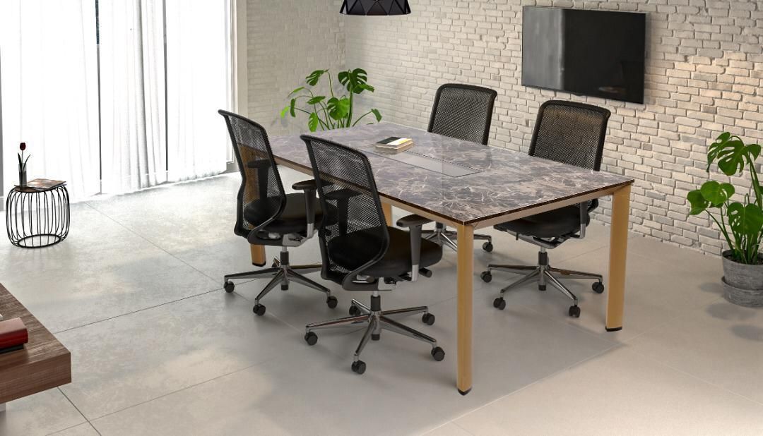 پایه میز فلزی مدرن با طراحی سفارشی|دفتر کار|اصفهان, آبشار|دیوار