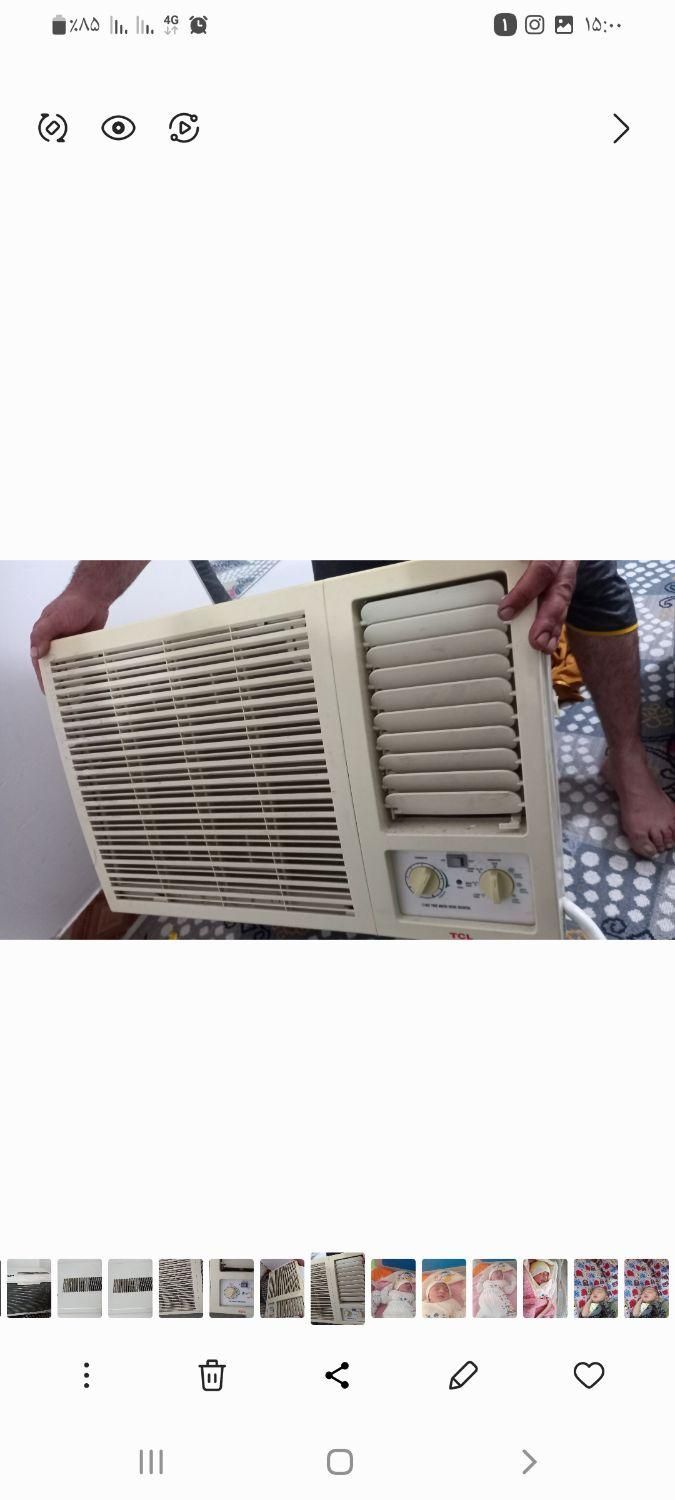 کولر پنجره ای در حدنو|کولر گازی و فن‌کوئل|بندر گز, |دیوار