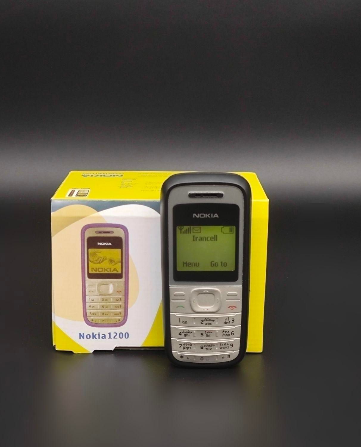 گوشی ساده نوکیا 1200 NOKIA اصل فنلاندی دکمه ای|موبایل|تهران, طرشت|دیوار