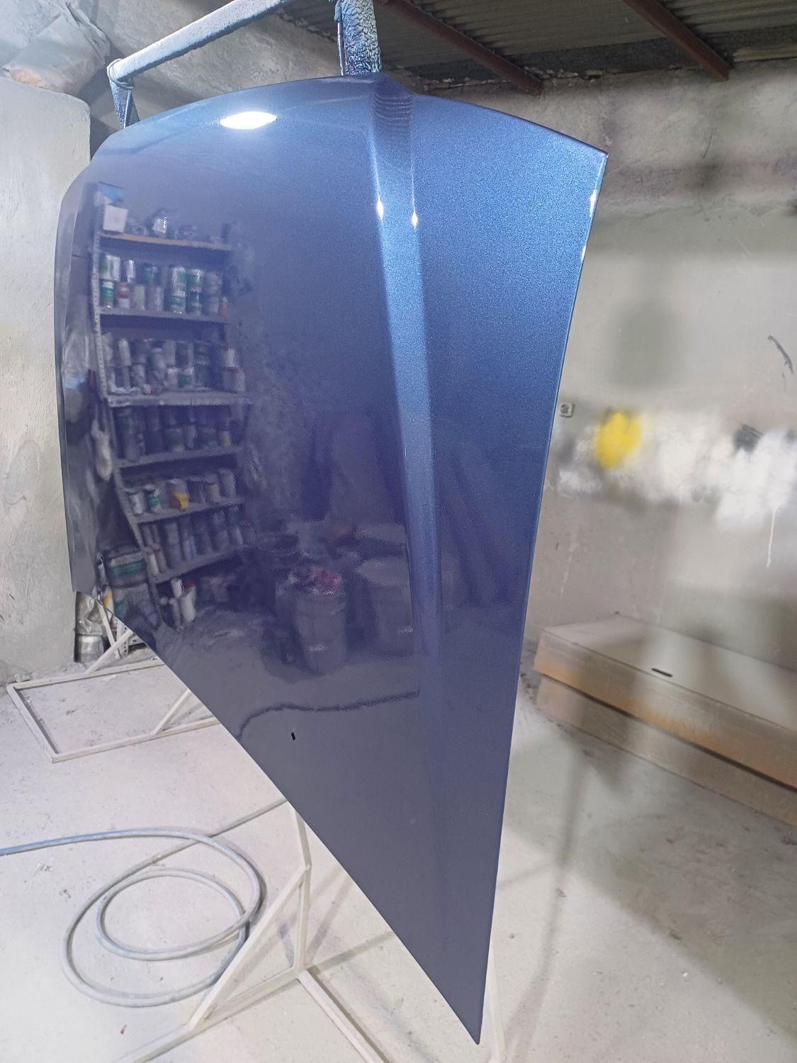 کاپوت پراید آبی کاربنی و. گلگیر|قطعات یدکی و لوازم جانبی|فردیس, منظریه|دیوار