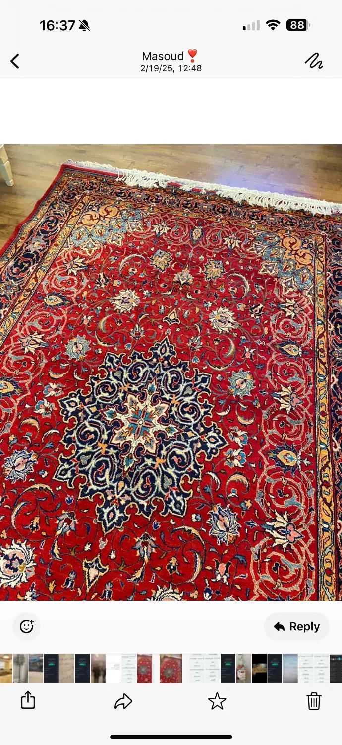 یک تخته فرش دستبافت ۶ متری|فرش|تهران, سوهانک|دیوار