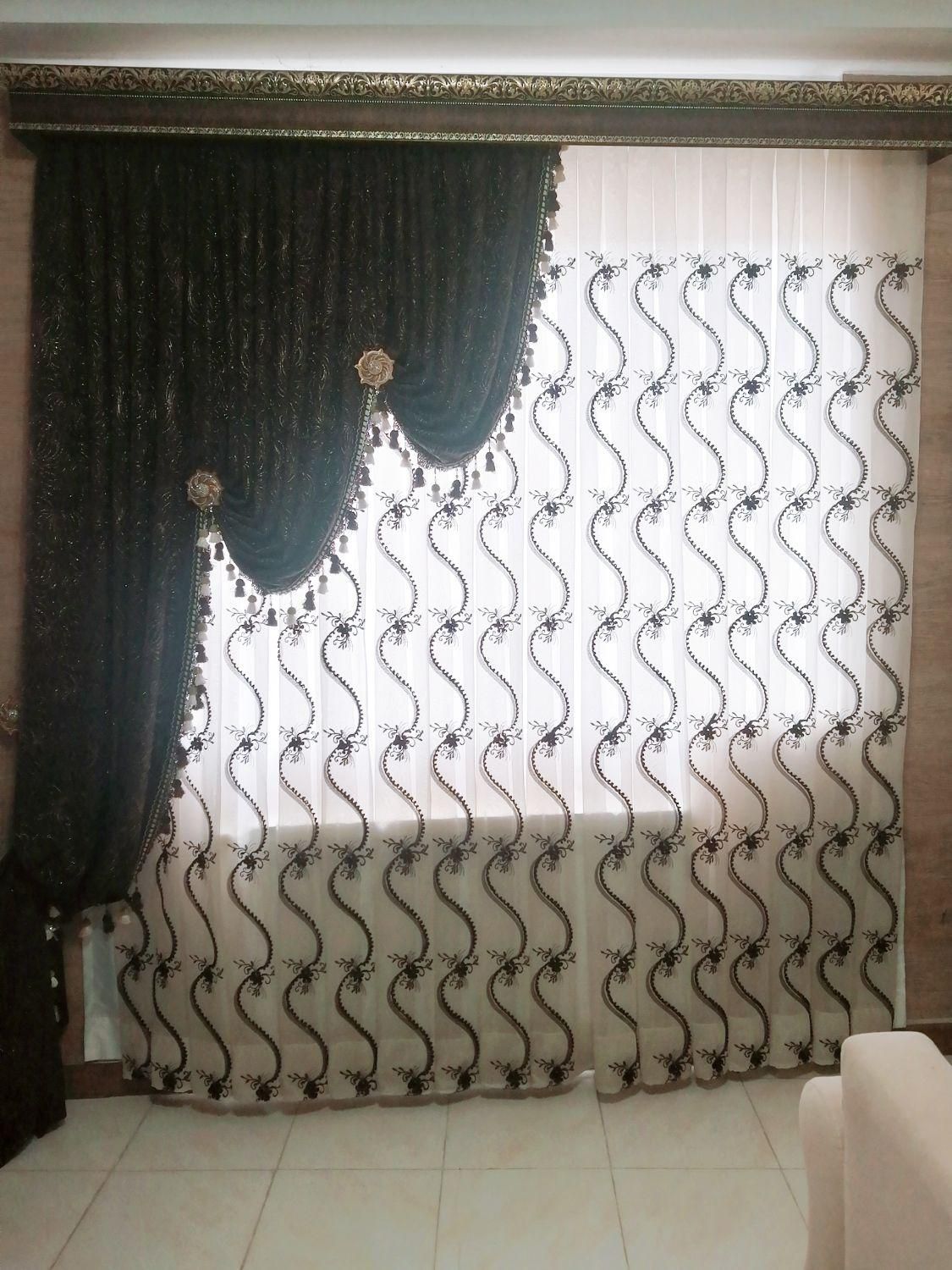 پرده پذیرایی|پرده، رانر، رومیزی|لاهیجان, لیالستان|دیوار