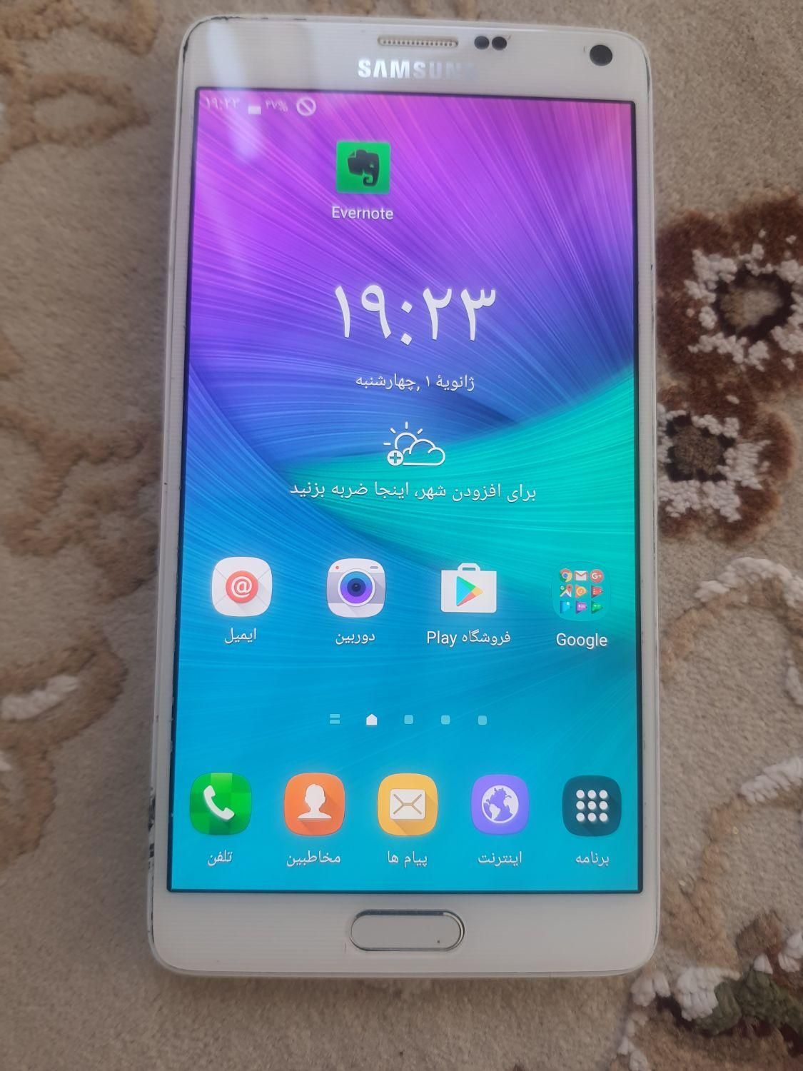 سامسونگ Galaxy Note 4 (USA) ۳۲ گیگابایت|موبایل|تهران, اراج|دیوار