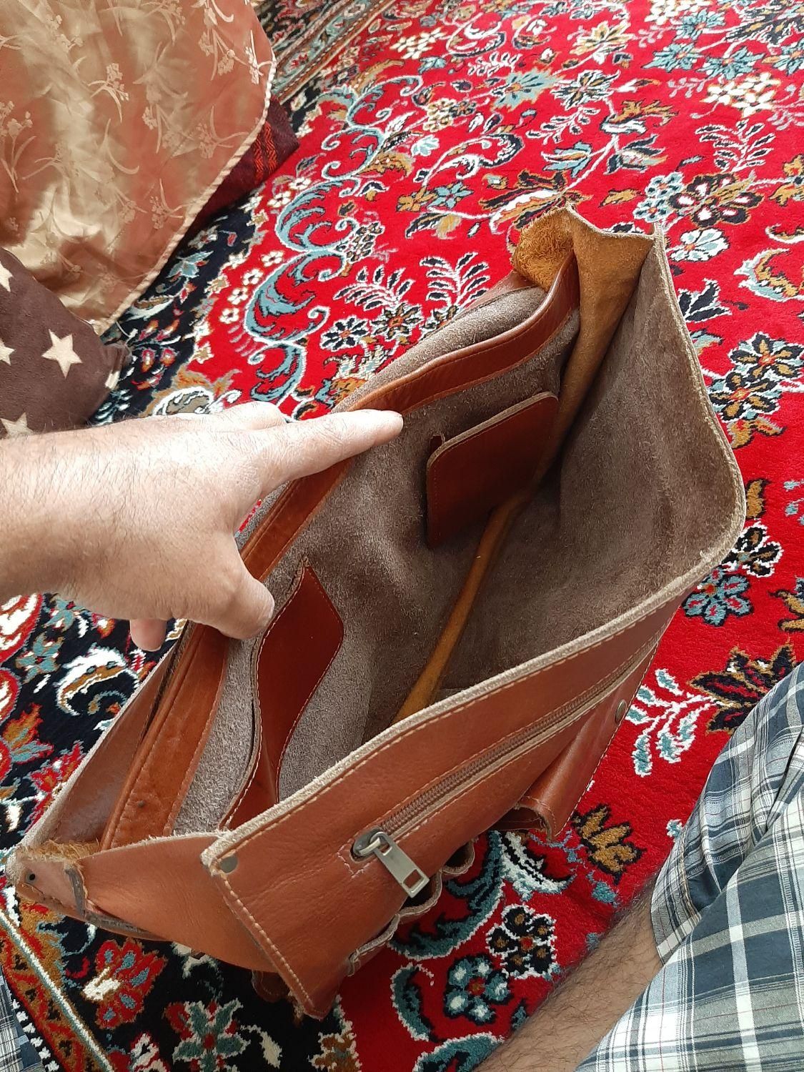 کیف اداره ای ودانشجویی تمام چرم برندبوفالو|کیف، کفش، کمربند|کرمانشاه, |دیوار