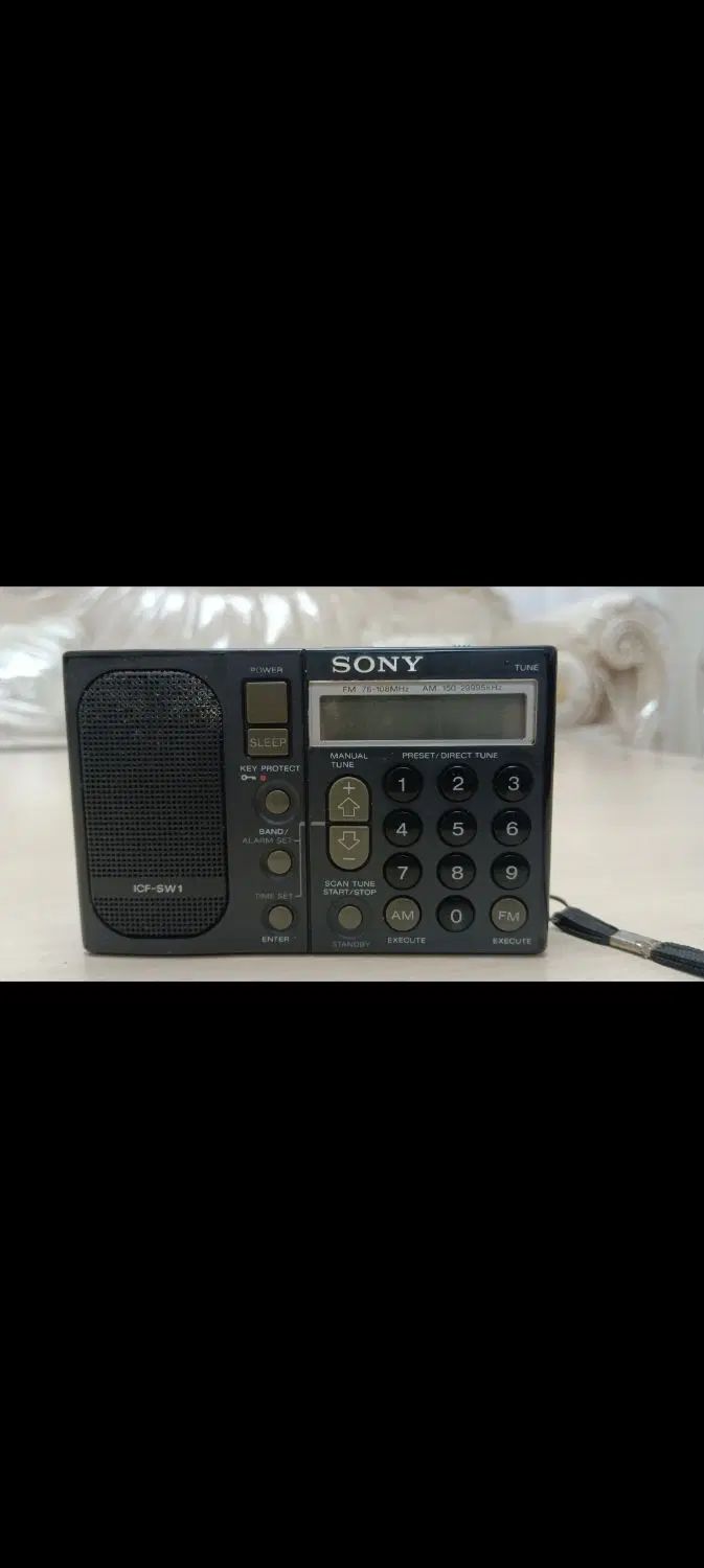 رادیو sony مدل sw1|پخش‌کننده همراه|تهران, دولتخواه جنوبی|دیوار