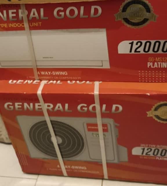 کولر گازی جنرال گلد 12000|کولر گازی و فن‌کوئل|کرج, شهرک فهمیده|دیوار