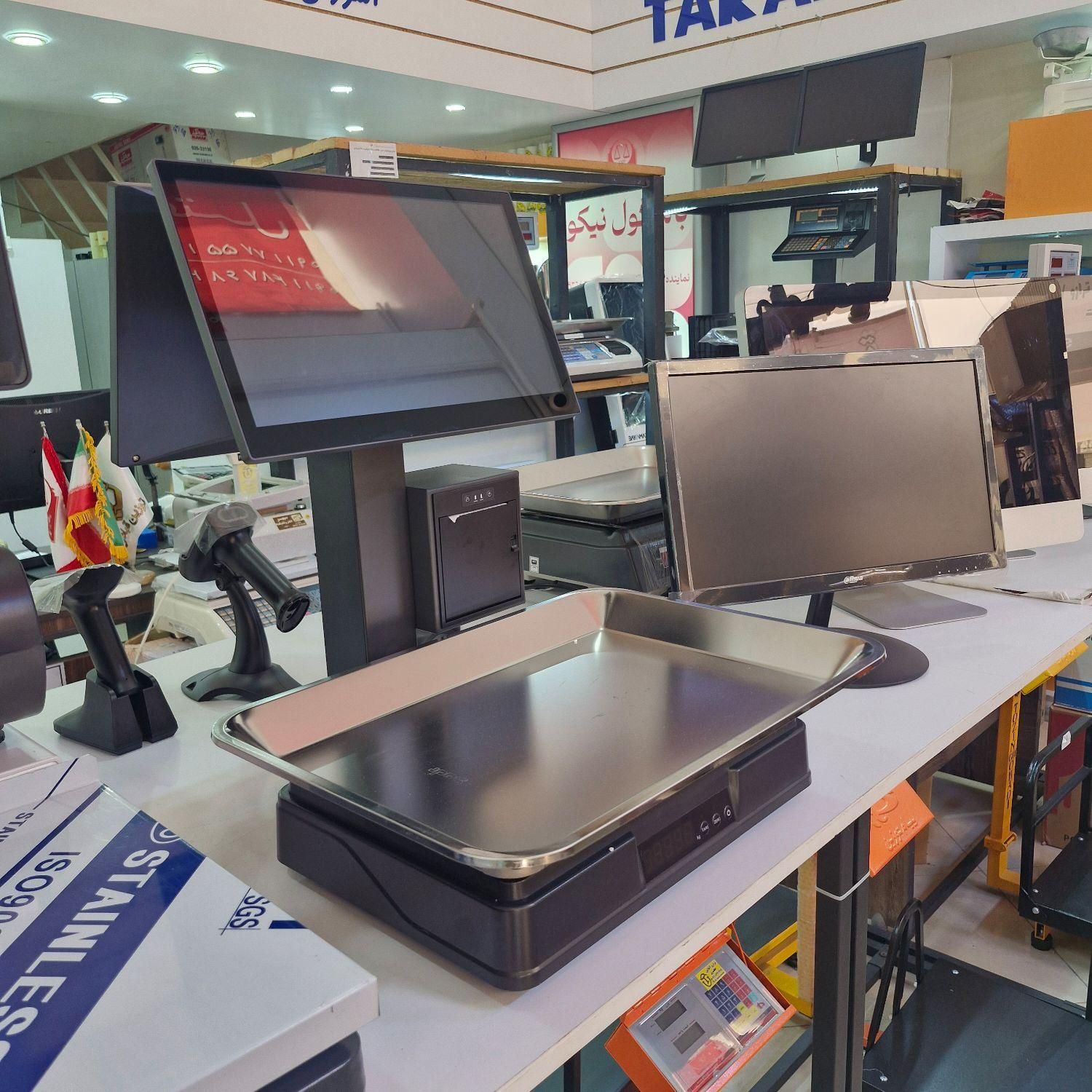 پوز اسکیل شرکت دیبال در رشت دیبا ترازوکامپیوتر|فروشگاه و مغازه|رشت, منظریه|دیوار