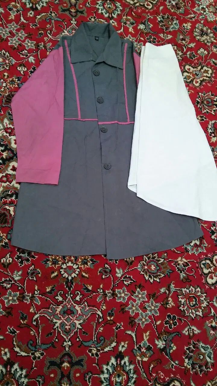 مانتو مقنعه کرواتی مدرسه وکوله پشتی وکتونی و قمقمه|لباس|کرج, برغان|دیوار