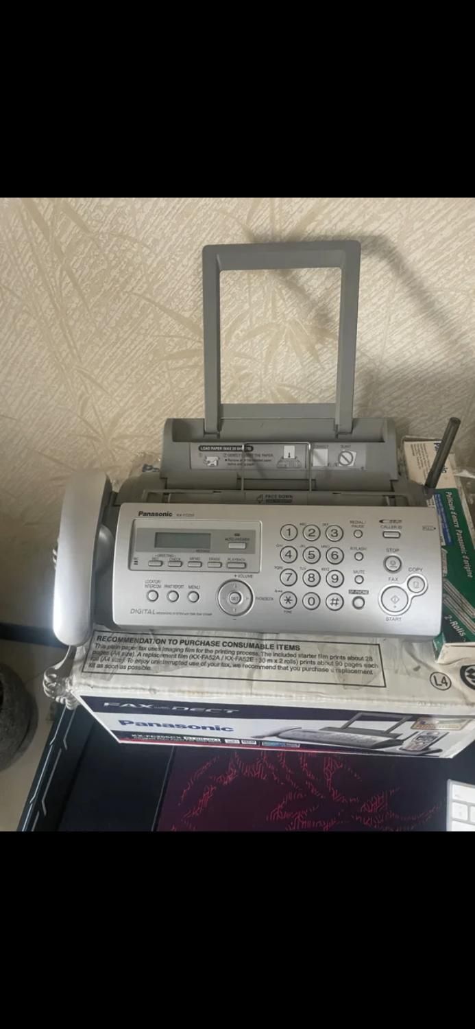 دستگاه فکس پاناسونیک مدل KX FC255CX|پرینتر، اسکنر، کپی، فکس|تهران, تهرانسر مرکزی|دیوار
