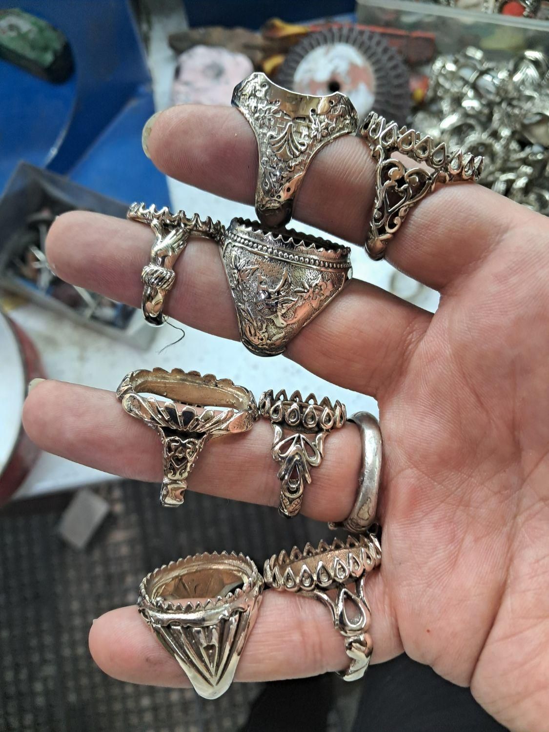 تولیدی و فروش عمده رکاب خالی انگشتر|بدلیجات|مشهد, ثامن|دیوار