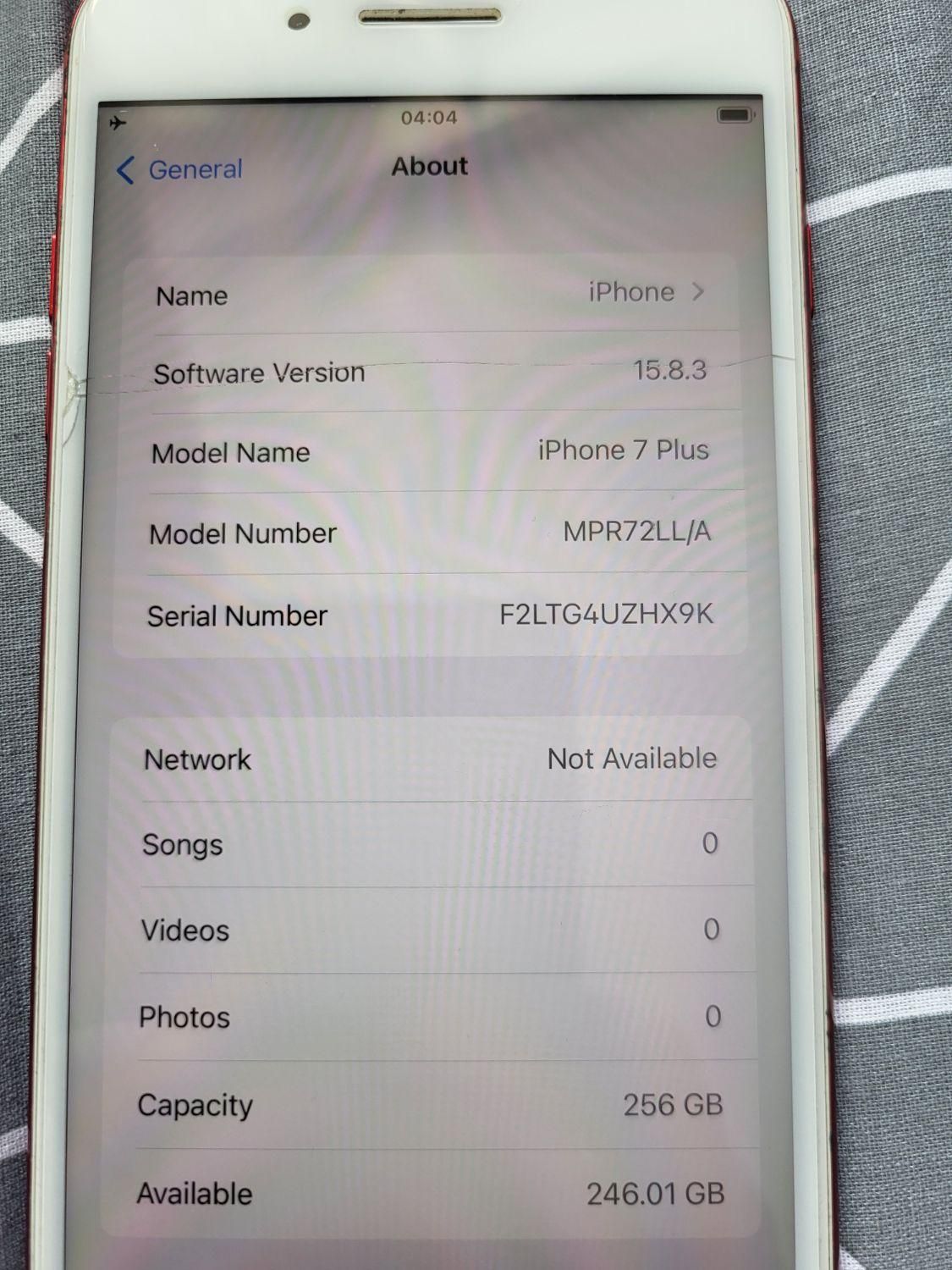 اپل iPhone 7 Plus با حافظهٔ ۲۵۶ گیگابایت|موبایل|تهران, اوقاف|دیوار
