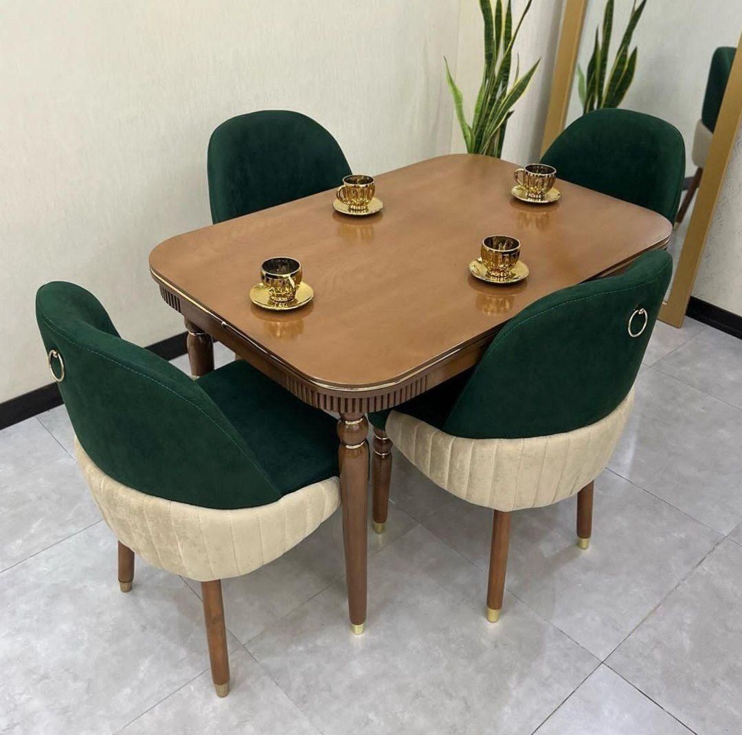 ناهارخوری مدل بوگاتی(۴نفره)|میز و صندلی غذاخوری|شاهین‌شهر, گرگاب|دیوار