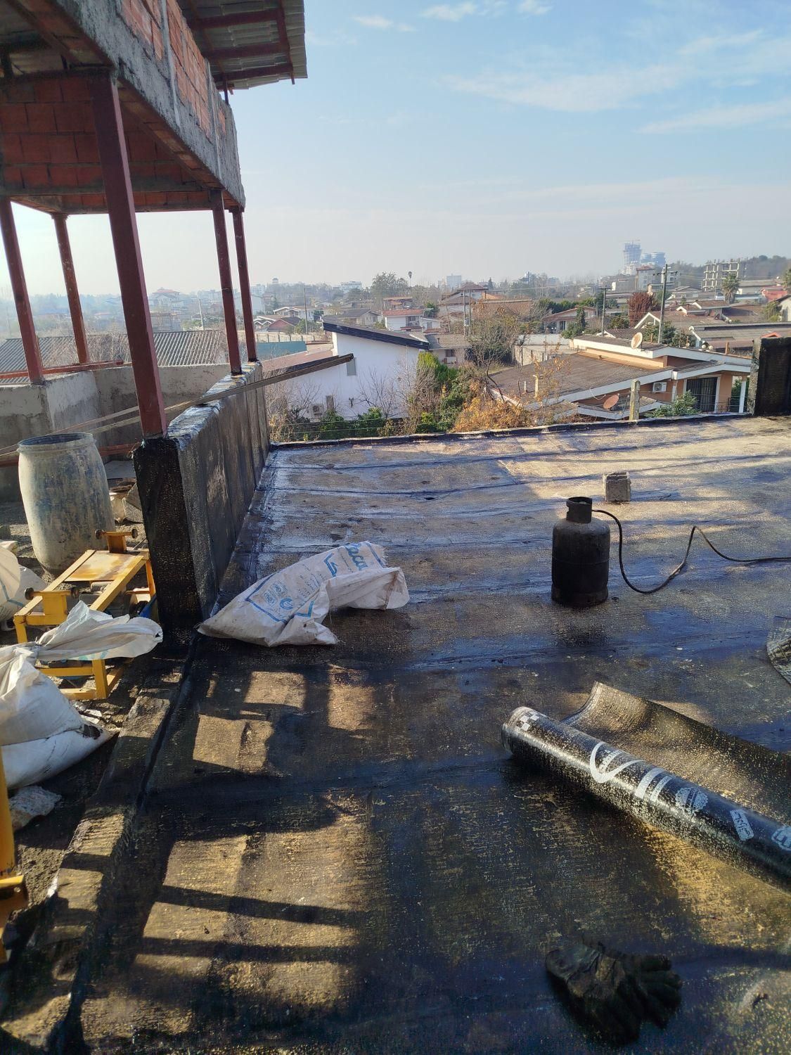 نصب ایزوگام وقیر گونی|خدمات پیشه و مهارت|چالوس, |دیوار