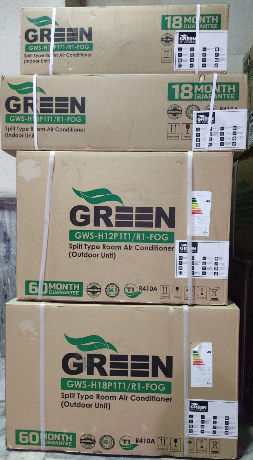 کولرگازی اسپیلت GREEN|کولر گازی و فن‌کوئل|مشهد, گوهرشاد|دیوار