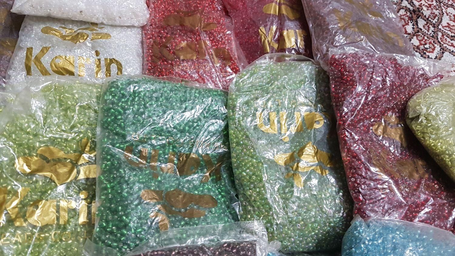 30کیلو منجوق و ملیله((فقط یکجا))|لوازم خیاطی و بافتنی|تهران, جیحون|دیوار