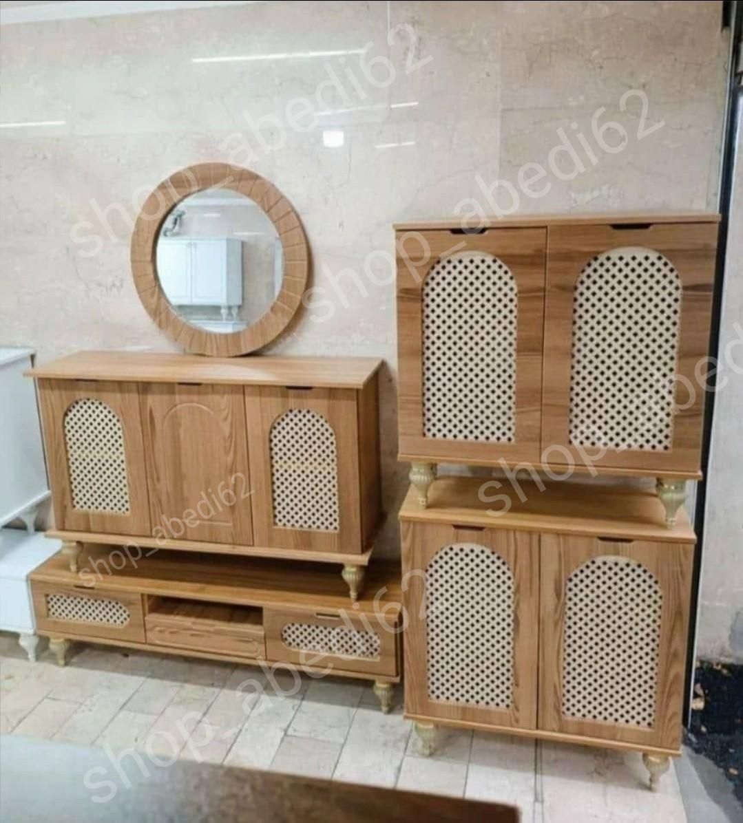 کنسول میز تی وی مدل حصیری|میز تلویزیون|قرچک, محمد آباد|دیوار