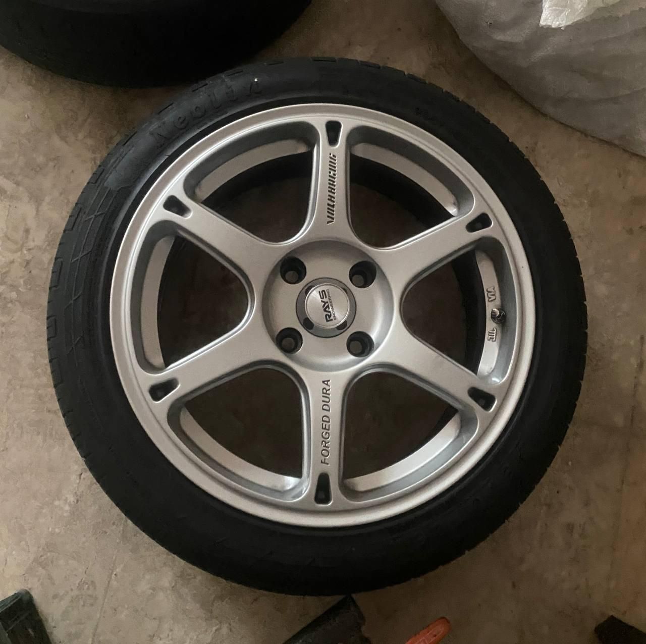 رینگ rays مدل evo 8  سایز ۱۶ پژویی|قطعات یدکی و لوازم جانبی|تهران, بهاران|دیوار
