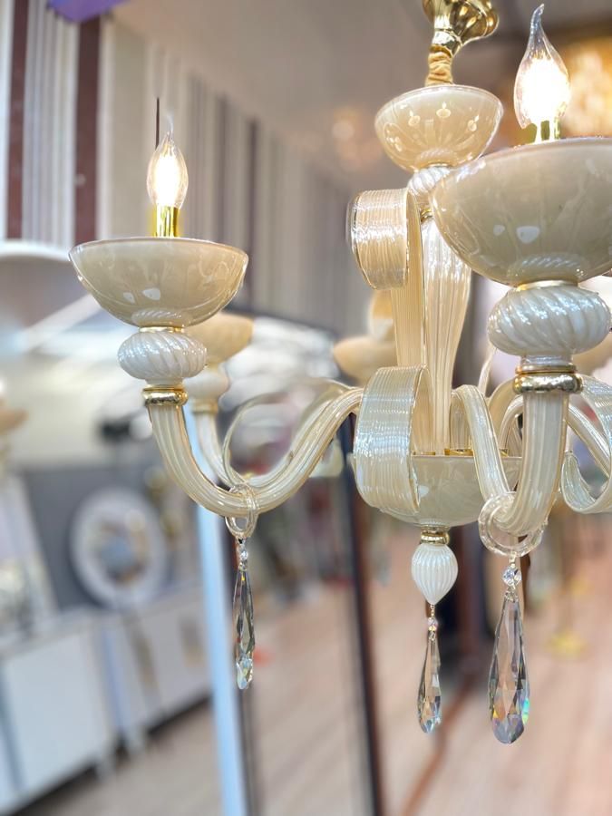 لوسترمورانو۶شاخه اقساط نصب رایگا ن مبل|لوستر و چراغ آویز|اهواز, ۳۰ متری|دیوار