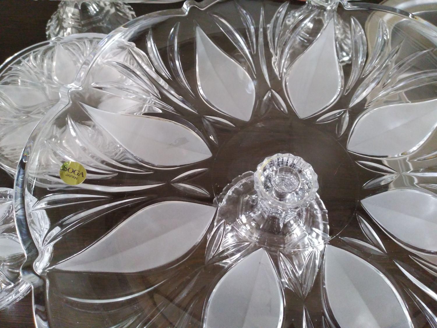 بلور اصل ژاپن|ظروف سرو و پذیرایی|خمینیشهر, |دیوار