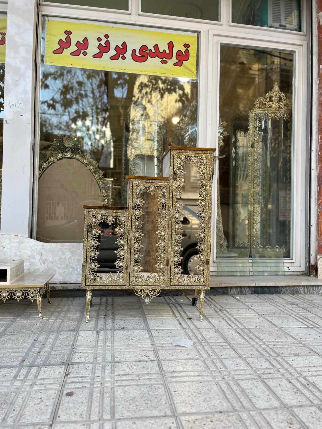 جاکفشی برنز آفتابگردان اصلی ضمانت دار(برنز برتر)|جاکفشی، کمد، دراور|کرمانشاه, |دیوار